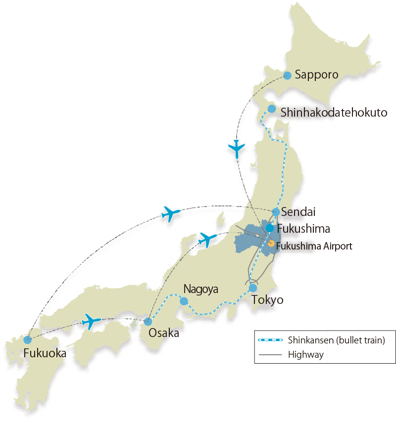 Access to Fukushima Prefecture